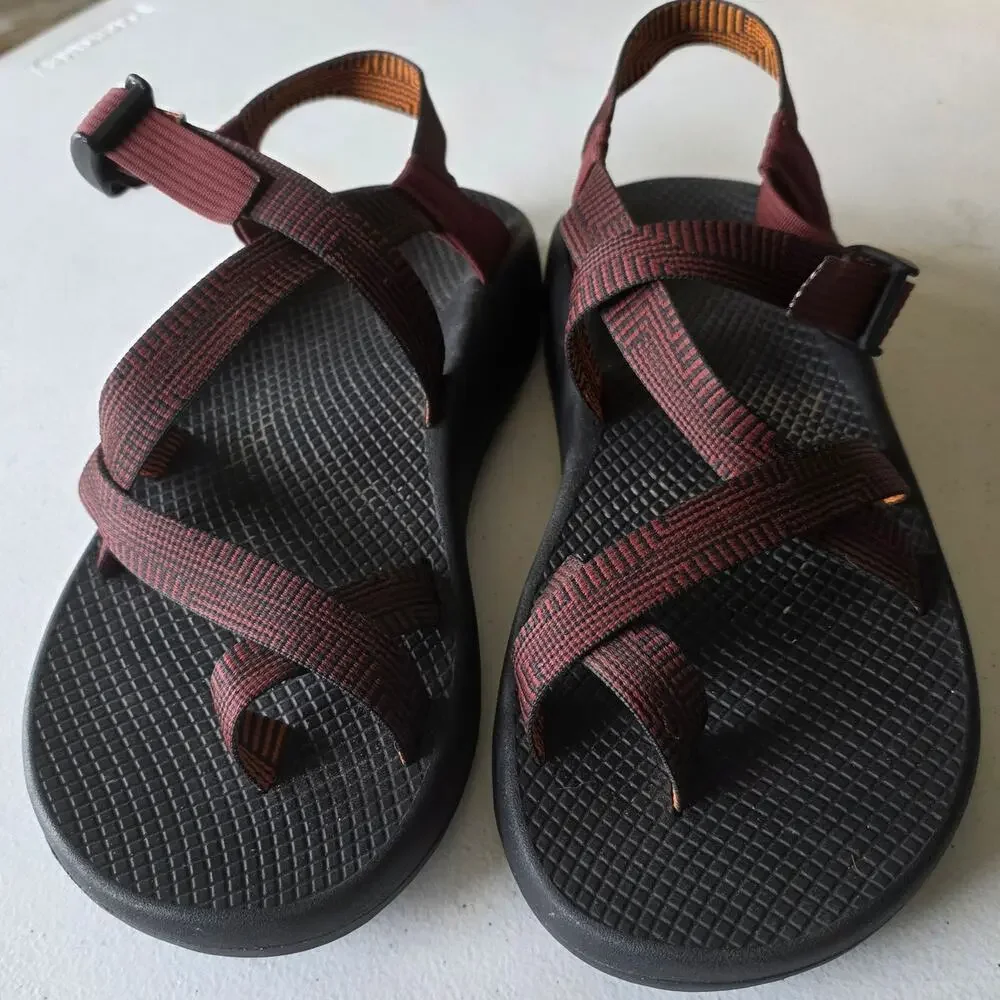 Chaco Z/2 Classic Sandals Fore Port Rouge Size 10